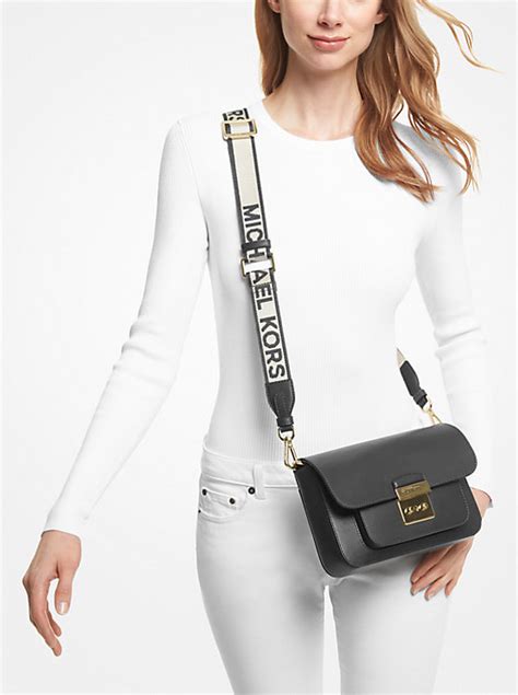 michael michael kors sloan editor leather shoulder bag|michael kors sloan bag.